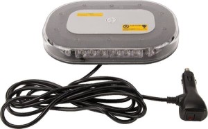 Belka świecąca LED, 90W 12/24V pomarańczowa na magnes 30 LED Kramp LA20007