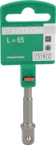 Adapter z uchwytem 1/4" 6-kt. zewnętrzny na kwadrat zewnętrzny 3/8" 751972 - Intertraktor