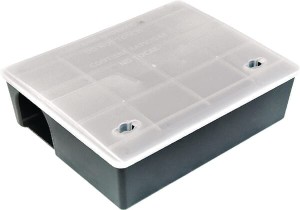 Stacja deratyzacyjna na szczury typu Box, transparentna 1704082008