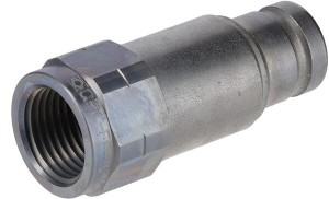 Szybkozłącze płaskie SKV-M wtyczka 3/8" gwint wewnętrzny 1/2" BSP SKVM10C08