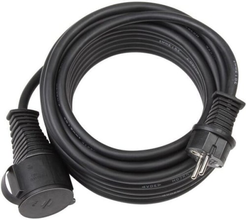 Przedłużacz czarny 3 x 1.5 mm² Brennenstuhl, 10 m EM1167810 - Intertraktor