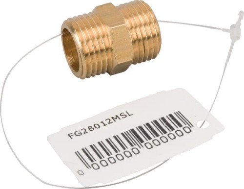 Mosiężna złączka 2xGZ 1/2" FG28012MSL - Intertraktor
