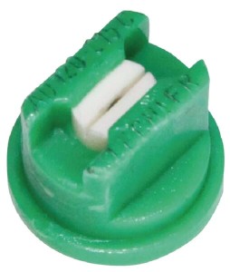 Rozpylacz płaskostrumieniowy AD 120° 015 zielony ceramiczny Lechler AD120015C