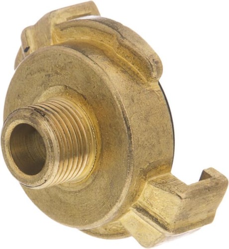 Złącze Geka mosiądz gwint zewnętrzny, 3/8" 217164 - Intertraktor