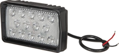 Lampa robocza LED, prostokątna prawa 21W 2600lm 10/30V światło rozproszone 14 LED Kramp LA10412 - Intertraktor