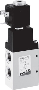 Zawór elektromagnetyczny 3/2-drożny 334E1502