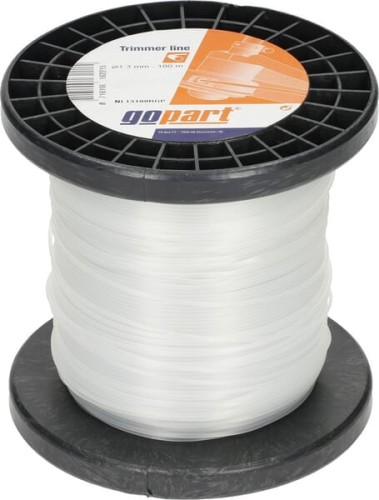 Żyłka tnąca Ø 1.3mm 100m okrągła biała gopart NL13100RGP - Intertraktor