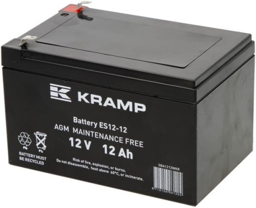 Akumulator 12V 12Ah zamknięty Kramp SBA1212WKR - Intertraktor