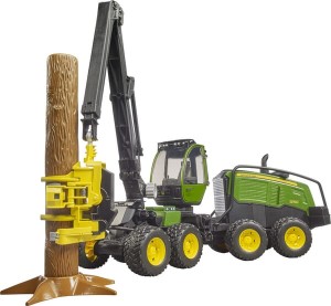 Kombajn zrębowy John Deere 1270G z drzewem U02135