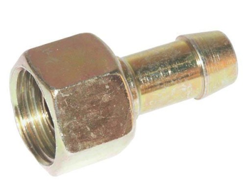 Końcówka wtłaczana prosta BSP z nakrętką DIN 2353, 1/4" LF64 - Intertraktor