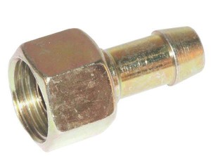 Końcówka wtłaczana prosta BSP z nakrętką DIN 2353, 1/4" LF84