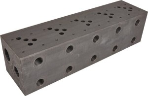 Płyta zaworu Cetop 05 - NG10, MR-55-GZ przyłącze dolne 1/2" Kramp MR55GZ