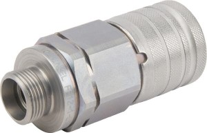Szybkozłącze płaskie SKV-M gniazdo 1/2" gwint zewnętrzny M22x1.5 15L SKVF12L22