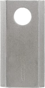 Nożyk kosiarki rotacyjnej lewy/prawy 97x50x4 mm otwór Ø 19 mm okrągły pasuje do Kongskilde JF/Stoll 25 szt. 13800025KR