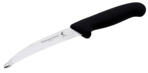 Nóż do patroszenia czarny 16cm, La-Va Z11055
