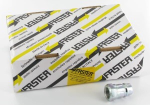 Szybkozłącze wtyczka 1/2" gwint wew. 1/2" BSP z zaworem grzybkowym NV op. 40 szt. NV12GASMP040