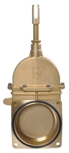 Kołnierzowy 4-otworowy zawór suwakowy ECO 6" 6000073