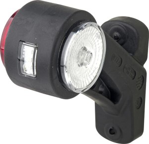 Lampa obrysowa LED, 581BCP prawa z przewodem 5.5 m 12/24V 1400300203