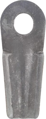 Nożyk kosiarki rotacyjnej lewy/prawy 127x50x4 mm owalny otwór 23.0x20.8 mm pasuje do Taarup 25 szt. KT5611030001 - Intertraktor