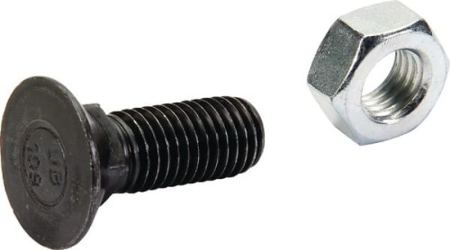 Śruba płużna 4-kątna z podsadzeniem DIN 608, M14 x 40 mm kl. 8.8 z nakrętką 1440VK - Intertraktor
