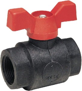 Zawór 2-drożny PCW 1/2"-1/2" 560220F