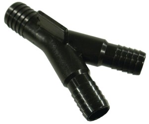 Rozgałęziacz 45° + tuleja 2x25 mm / 1x25 mm 140002AKB