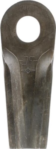Nożyk kosiarki rotacyjnej lewy/prawy 132x50x4 mm owalny otwór 23.0x20.5 mm pasuje do Kongskilde JF/Stoll 8113800013 - Intertraktor