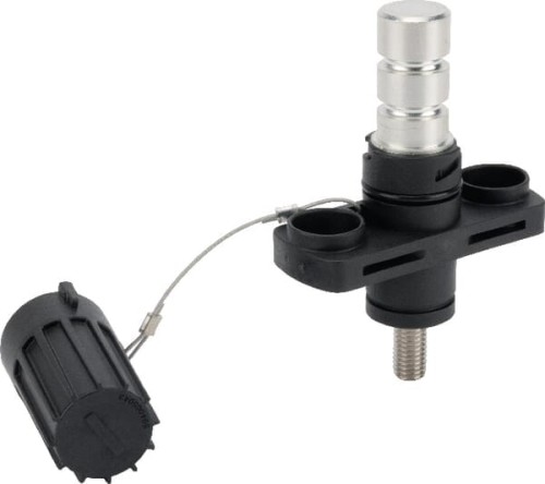 Zacisk pomocniczy akumulatora, czarny SI295055 - Intertraktor