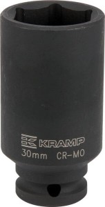 Klucz nasadowy udarowy przedłużany 6-kt. 1/2", 30 mm 1803544630KR