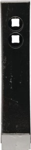 Redliczka 245x50x25 mm wzmocniona wygięta, 2-otw. 498382