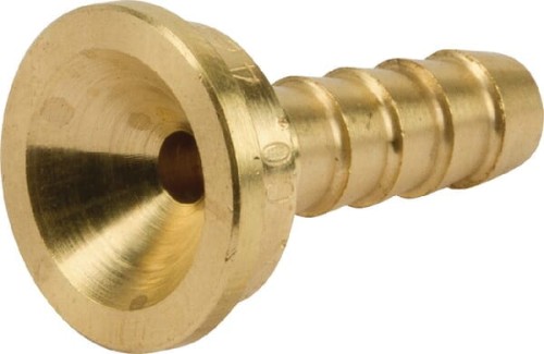 Króciec węża, mosiądz, 1/4" 4251250 - Intertraktor