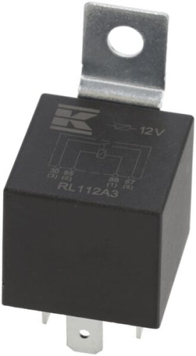 Miniprzekaźnik 12V, normalnie otwarty, 40A, z uwchytem RL112A3 - Intertraktor