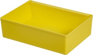 Wkład skrzynki 117x167x48 mm żółty z tworzywa, D48 2200460