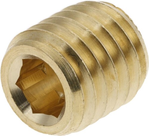 Śruba dławiąca SSM M12 ø 1.6 mm mosieżna SSM121216BR - Intertraktor