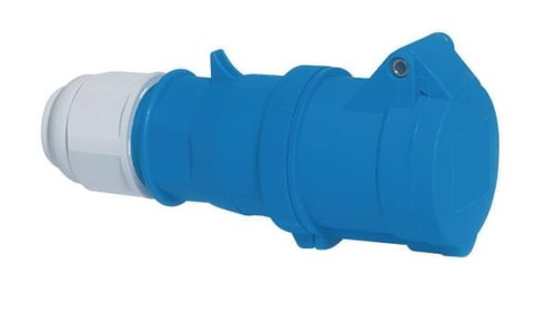 Gniazdo przenośne CEE 16A 3P 230V QC B003126 - Intertraktor