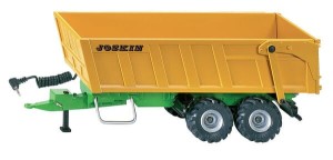 Przyczepa z osią tandem Joskin, sterowana S06780