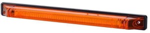 Lampa obrysowa boczna LED, pomarańczowa 12/24V LA35062
