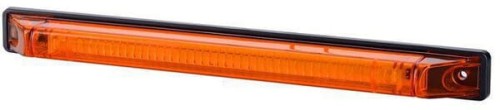 Lampa obrysowa boczna LED, pomarańczowa 12/24V LA35062 - Intertraktor