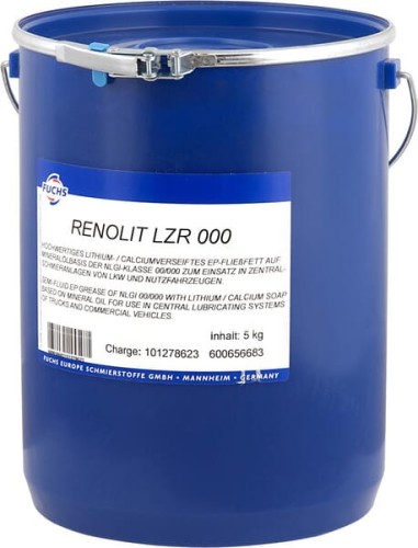 Smar półpłynny Renolit LZR 000 Green, 5 kg 1073308105 - Intertraktor