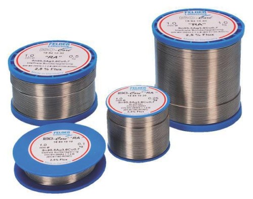 Cyna lutownicza Sn99,3Cu0,7 2 mm Felder, 250 g WP18942020 - Intertraktor