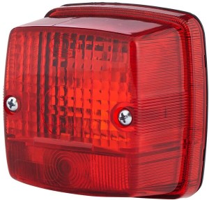 Lampa tylna, kwadratowa 12/24V przykręcana Hella 2SB003014151