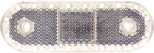 Lampa obrysowa LED, prostokątna, 12/24V z przewodem i uchwytem Kramp LA30113 - Intertraktor