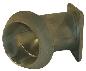 Złącze KKV z kołnierzem czworokątnym łuk 45° Perrot, 6" 6103045Z