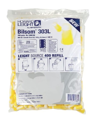 Zatyczki do uszu Bilsom 303L (200 par) do podajnika 1006186 - Intertraktor