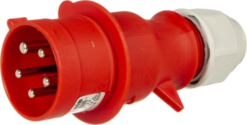 Wtyczka przenośna CEE 32A 5P 400V B021261 - Intertraktor