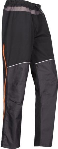Spodnie przeciwdeszczowe czarne/Hi-Vis pomarańczowe 2XL 1SRRA2XL
