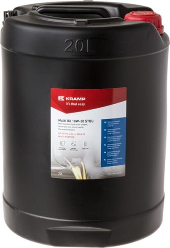 Olej uniwersalny, 20l półsyntetyczny, STOU SAE 10W-30 Kramp 40221020WEKR - Intertraktor