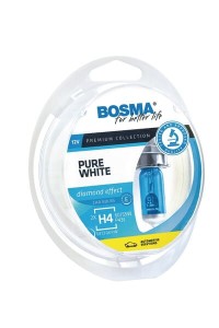 Komplet żarówek H4 Pure White, 12 V, 60/55W, P43T 140612605543P1
