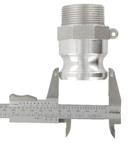 Końcówka węża Camlock gwint zew. typ F stal nierdzewna, 1-1/4" HCN100FSS032 - Intertraktor