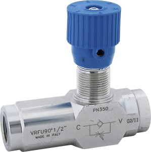 Zawór dławiąco - zwrotny VRFU90°, G1/2" C056V0583